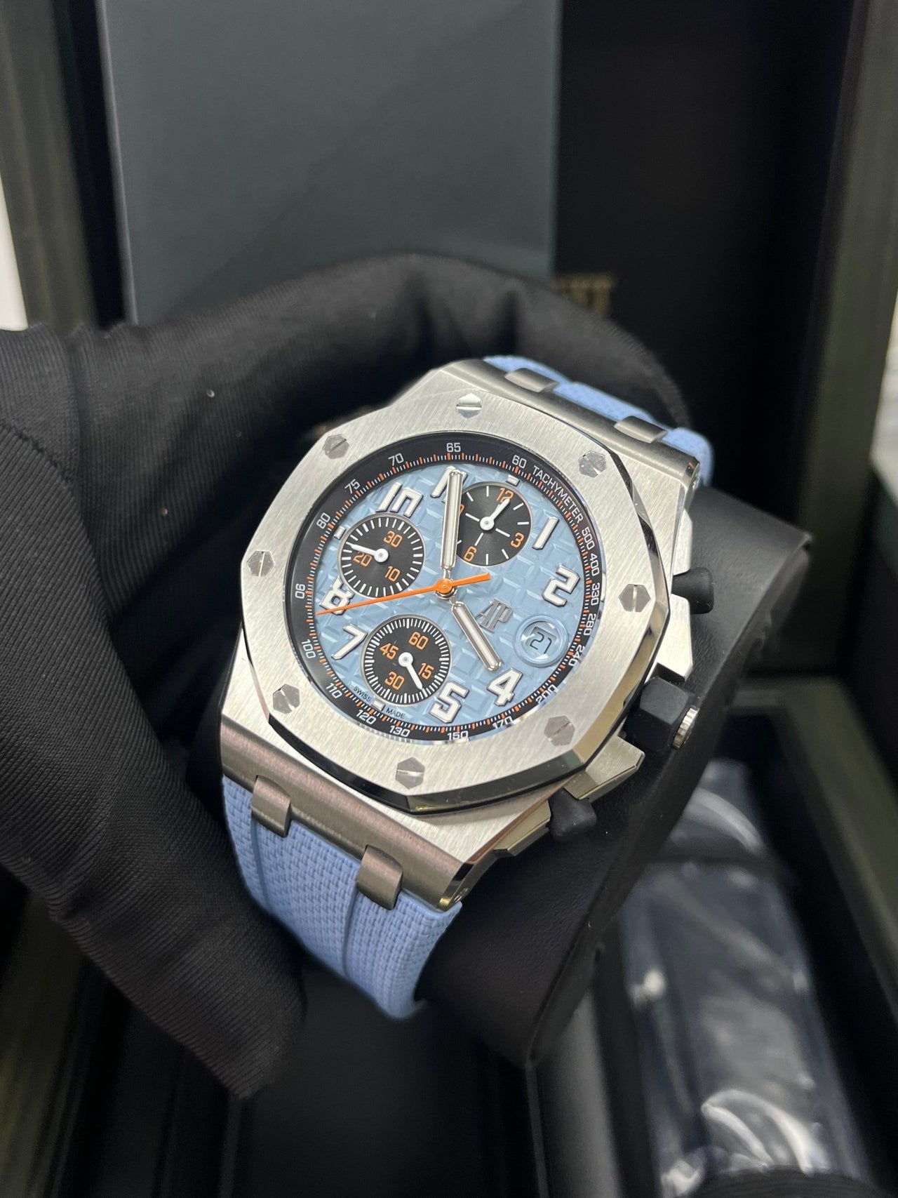 Audemars Piguet Royal Oak Offshore Chronograph 42mm (Ref # 26238ST.OO.A340CA.01) - WatchesOff5th