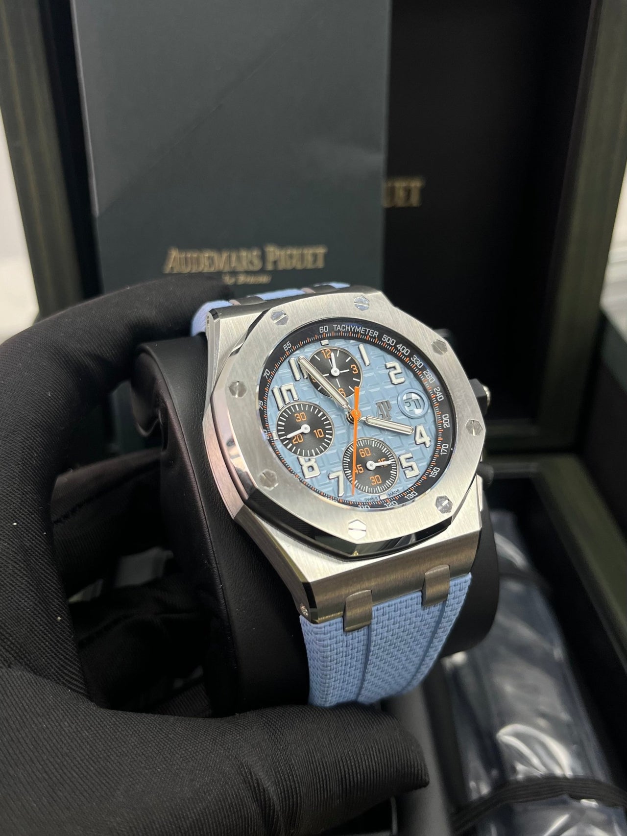 Audemars Piguet Royal Oak Offshore Chronograph 42mm (Ref # 26238ST.OO.A340CA.01) - WatchesOff5th