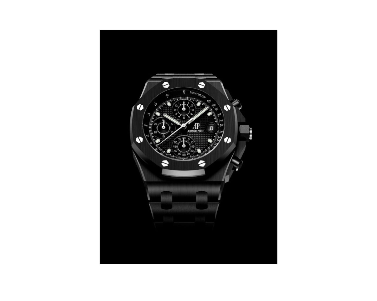 Audemars Piguet Royal Oak Offshore Chronograph Selfwinding Chronograph 42mm Black Dial Ceramic 26238CE.OO.1300CE.01 - WatchesOff5thWatch