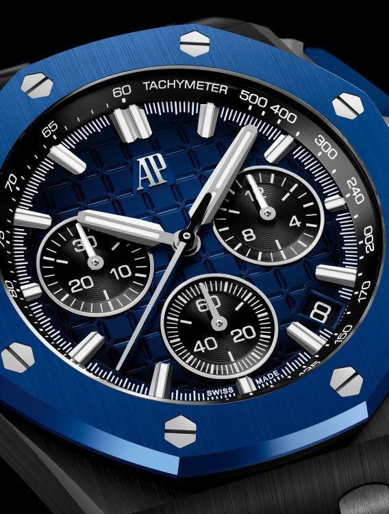 Audemars Piguet Royal Oak Offshore Chronograph SELFWINDING CHRONOGRAPH BLUE 26420CE.OO.A043VE.01 - WatchesOff5thWatch