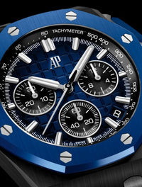 Thumbnail for Audemars Piguet Royal Oak Offshore Chronograph SELFWINDING CHRONOGRAPH BLUE 26420CE.OO.A043VE.01 - WatchesOff5thWatch