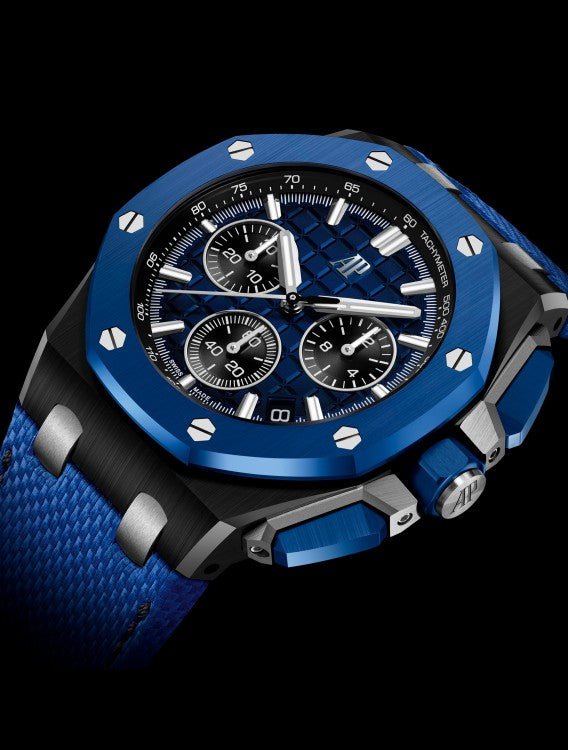 Audemars Piguet Royal Oak Offshore Chronograph SELFWINDING CHRONOGRAPH BLUE 26420CE.OO.A043VE.01 - WatchesOff5thWatch