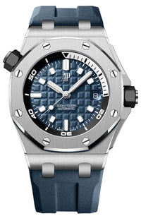 Thumbnail for Audemars Piguet Royal Oak Offshore Diver Blue Dial (Reference # 15720ST.OO.A027CA.01) - WatchesOff5th