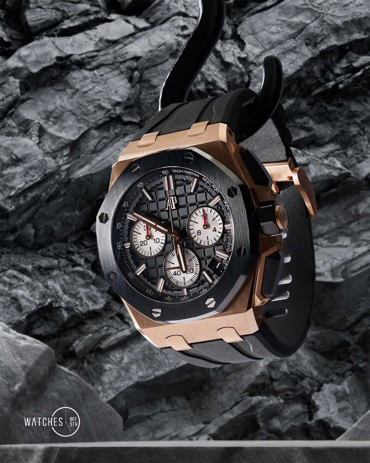 Audemars Piguet Royal Oak Offshore Selfwinding Chronograph (Ref # 26420RO.OO.A002CA.01) - WatchesOff5thWatch