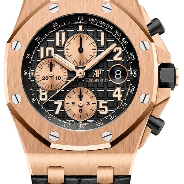 Audemars piguet royal oak offshore black dial on sale