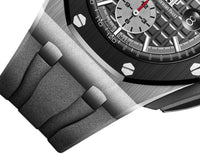 Thumbnail for Audemars Piguet Royal Oak Offshore Selfwinding Chronograph/ Titanium/ Grey Dial/ Black Sub-Dials/ Grey Ceramic Bezel (Ref#26400IO.OO.A004CA.01) - WatchesOff5thWatch