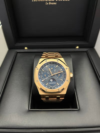 Thumbnail for Audemars Piguet Royal Oak Perpetual Calendar/ 18k Rose Gold/ Blue Dial/ Blue Sub-Dials (Ref#26574OR.OO.1220OR.02) - WatchesOff5thWatch