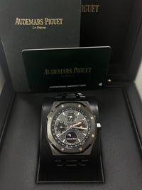 Thumbnail for Audemars Piguet Royal Oak Perpetual Calendar/ Black Ceramic/ Black Dial/ Black Sub_Dials/ Black Ceramic Bezel (Ref#26579CE.OO.1225CE.01) - WatchesOff5thWatch