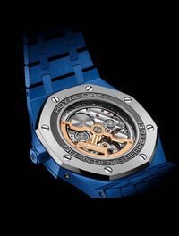 Thumbnail for Audemars Piguet Royal Oak Perpetual Calendar Blue Ceramic Ref # 26579CS.OO.1225CS.01 - WatchesOff5thWatch