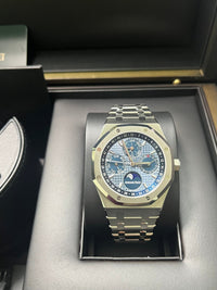 Thumbnail for Audemars Piguet Royal Oak Perpetual Calendar Blue Dial Steel 41mm Reference 26574ST.OO.1220ST.03 - WatchesOff5thWatch