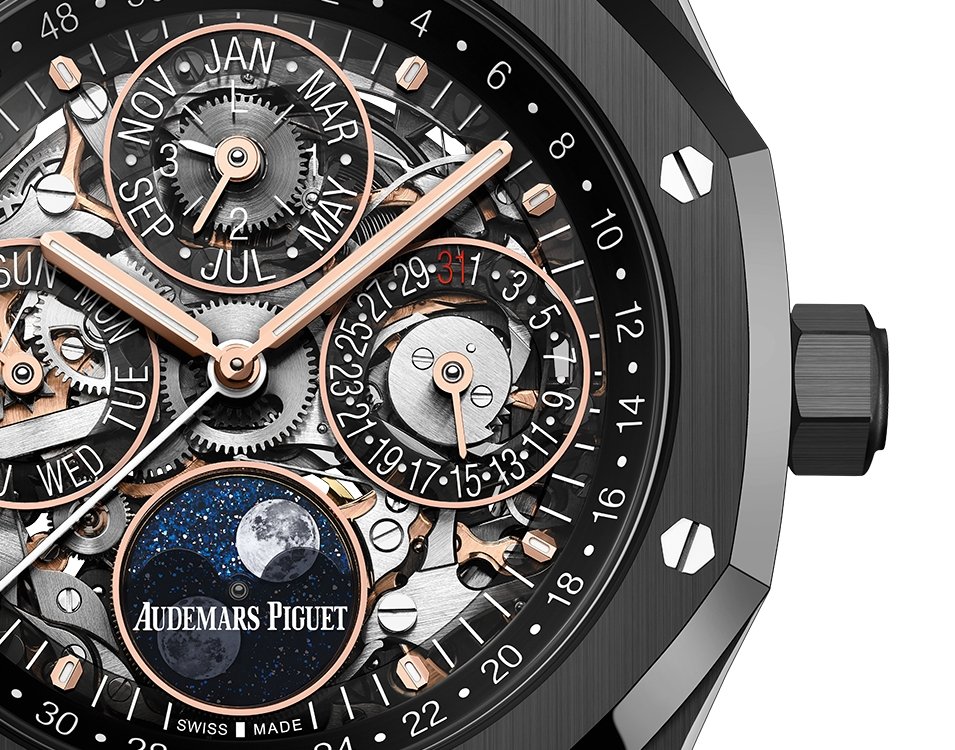 Audemars Piguet Royal Oak Perpetual Calendar Openworked (Ref 26585CE