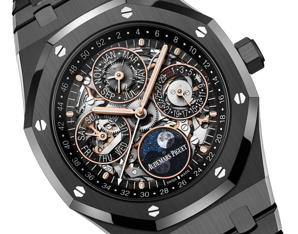 Audemars Piguet Royal Oak Perpetual Calendar Openworked (Ref# 26585CE.OO.1225CE.01) - WatchesOff5thWatch