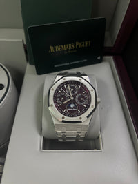 Thumbnail for Audemars Piguet Royal Oak Perpetual Calendar SPECIAL EDITION 41mm Royal Oak Burgundy Dial 26574BC.OO.1220BC.01 - WatchesOff5thWatch