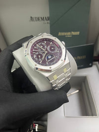 Thumbnail for Audemars Piguet Royal Oak Perpetual Calendar SPECIAL EDITION 41mm Royal Oak Burgundy Dial 26574BC.OO.1220BC.01 - WatchesOff5thWatch