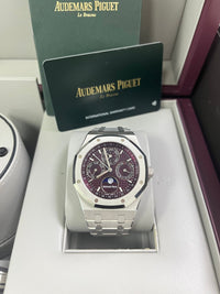 Thumbnail for Audemars Piguet Royal Oak Perpetual Calendar SPECIAL EDITION 41mm Royal Oak Burgundy Dial 26574BC.OO.1220BC.01 - WatchesOff5thWatch