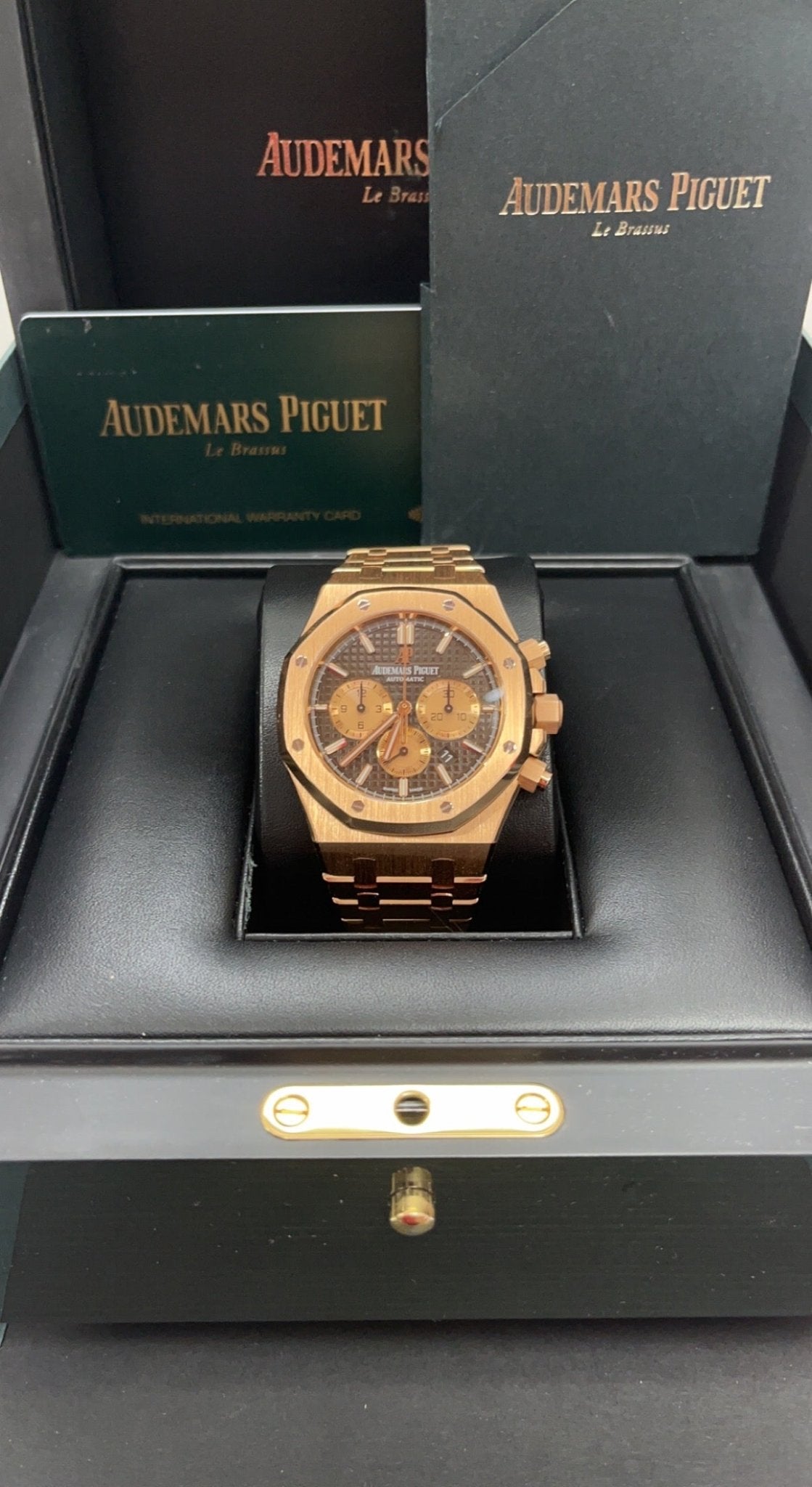 Audemars Piguet Royal Oak Selfwinding Chronograph 41mm Brown dial (Reference # 26239OR.OO.1220OR.02) - WatchesOff5thWatch