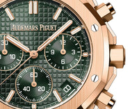 Thumbnail for Audemars Piguet ROYAL OAK SELFWINDING CHRONOGRAPH “50TH ANNIVERSARY” GREEN DIAL GREEN STRAP (Ref # 26240OR.OO.D404CR.01) - WatchesOff5th