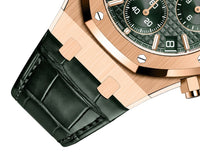 Thumbnail for Audemars Piguet ROYAL OAK SELFWINDING CHRONOGRAPH “50TH ANNIVERSARY” GREEN DIAL GREEN STRAP (Ref # 26240OR.OO.D404CR.01) - WatchesOff5th