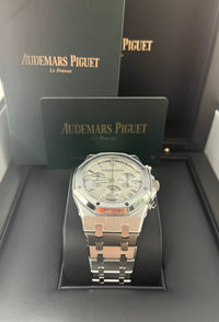 Thumbnail for Audemars Piguet ROYAL OAK SELFWINDING CHRONOGRAPH “50TH ANNIVERSARY” STEEL BRACELET WHITE DIAL (Ref # 26240ST.OO.1320ST.03) - WatchesOff5thWatches