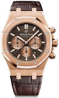 Thumbnail for Audemars Piguet Royal Oak Selfwinding Chronograph/ Rose Gold/ Chocolate Dial/ Rose Gold Sub-Dials (Ref#26331OR.OO.D821CR.01) - WatchesOff5thWatch