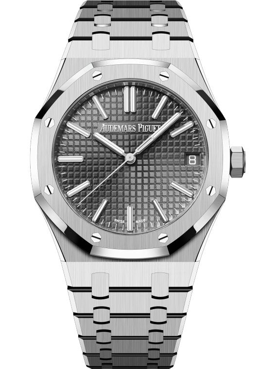 Audemars Piguet Royal Oak Selfwinding Grey Dial 41mm Steel Ref. 15510ST.OO.1320ST.10 - WatchesOff5thWatch