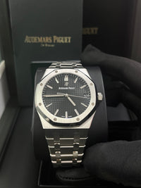 Audemars Piguet Royal Oak Selfwinding Stainless Steel Black Dial Re WatchesOff5th