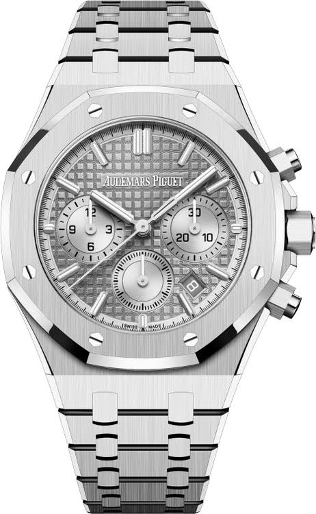 Audemars Piguet Royal Oak Selfwinding Stainless Steel Grey Dial & Silver Sub-Dials (Ref# 26315ST.OO.1256ST.02) - WatchesOff5thWatch