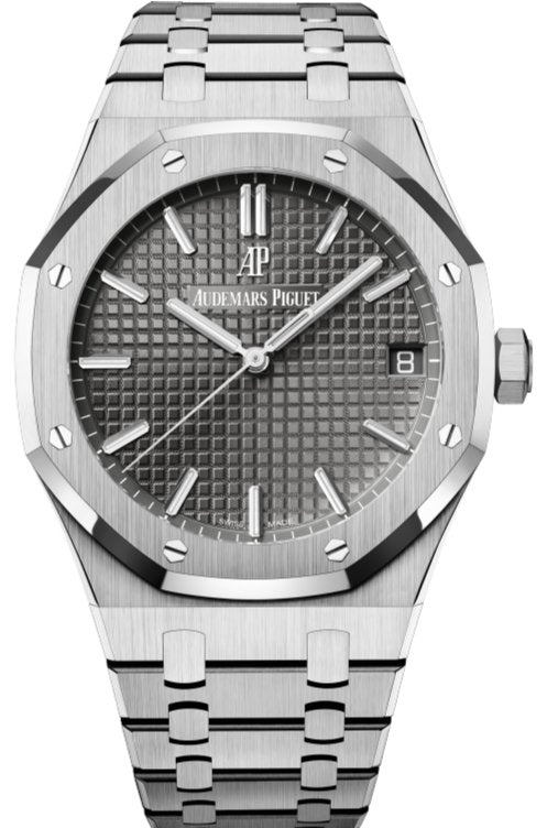 Audemars Piguet Royal Oak Selfwinding/ Stainless Steel/ Slate Grey Dial (Ref#15500ST.OO.1220ST.02) - WatchesOff5thWatch