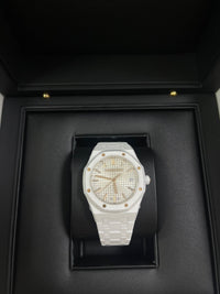 Thumbnail for Audemars Piguet Royal Oak Selfwinding White Ceramic 77350CB.OO.1266CB.01 - WatchesOff5th