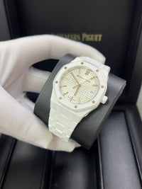 Thumbnail for Audemars Piguet Royal Oak Selfwinding White Ceramic 77350CB.OO.1266CB.01 - WatchesOff5th