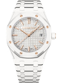 Thumbnail for Audemars Piguet Royal Oak Selfwinding White Ceramic 77350CB.OO.1266CB.01 - WatchesOff5th