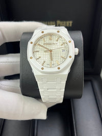 Thumbnail for Audemars Piguet Royal Oak Selfwinding White Ceramic 77350CB.OO.1266CB.01 - WatchesOff5th