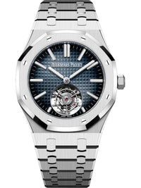 Thumbnail for Audemars Piguet Royal Oak Steel Blue Dial 50th Anniversary Tourbillon 26730ST.OO.1320ST.01 - WatchesOff5th