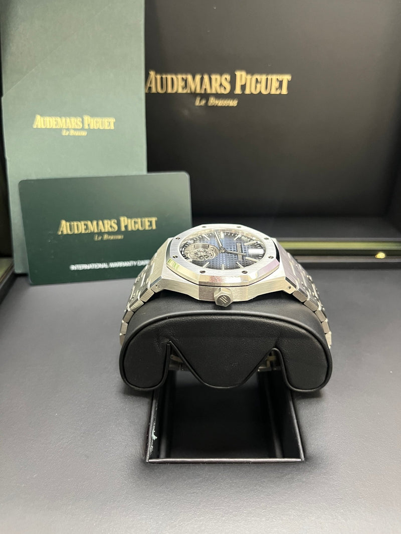 Audemars Piguet Royal Oak Steel Blue Dial 50th Anniversary