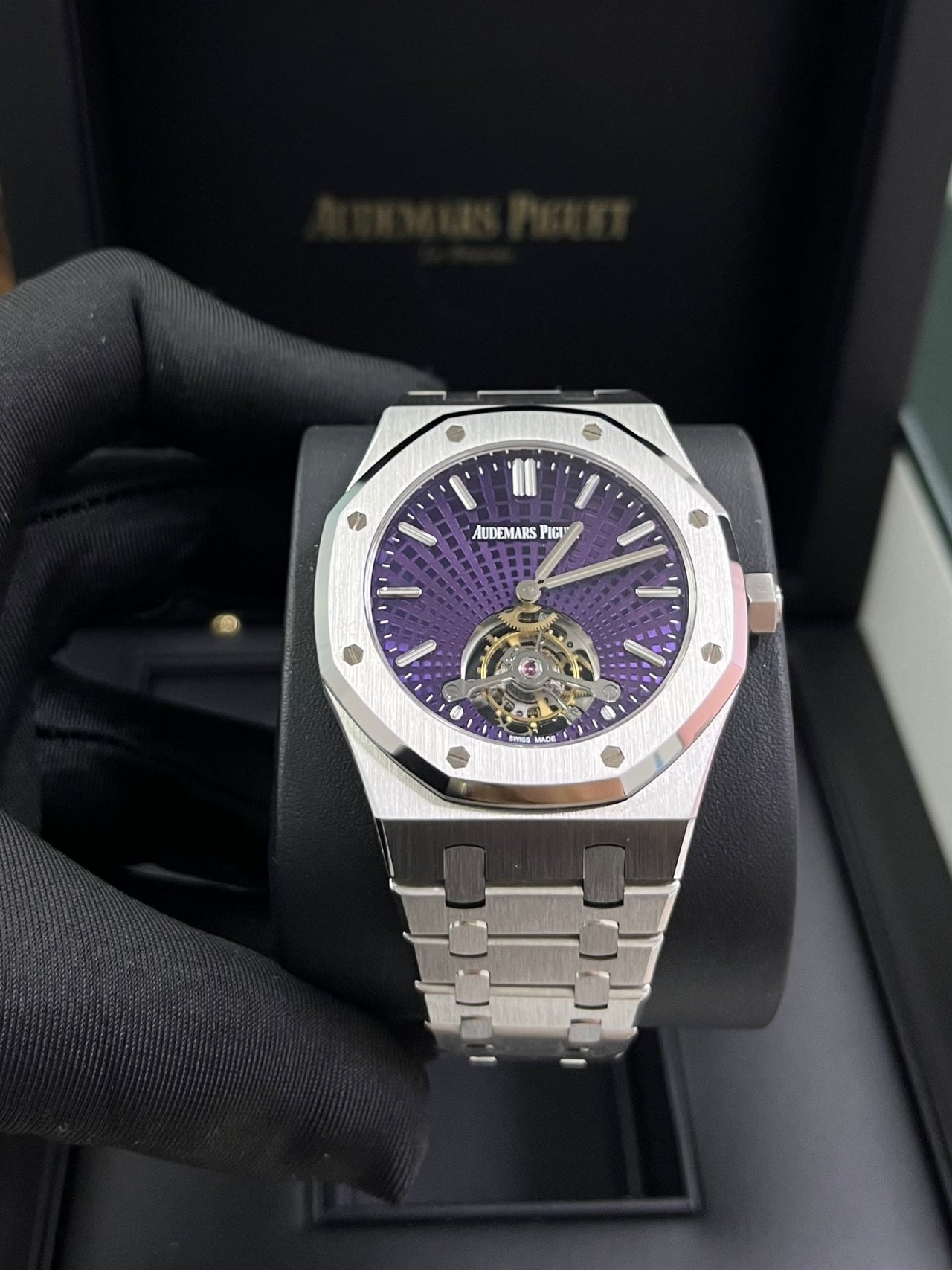 Audemars Piguet Royal Oak Tourbillon Extra-thin 26522ST.OO.1220ST.01 - WatchesOff5th