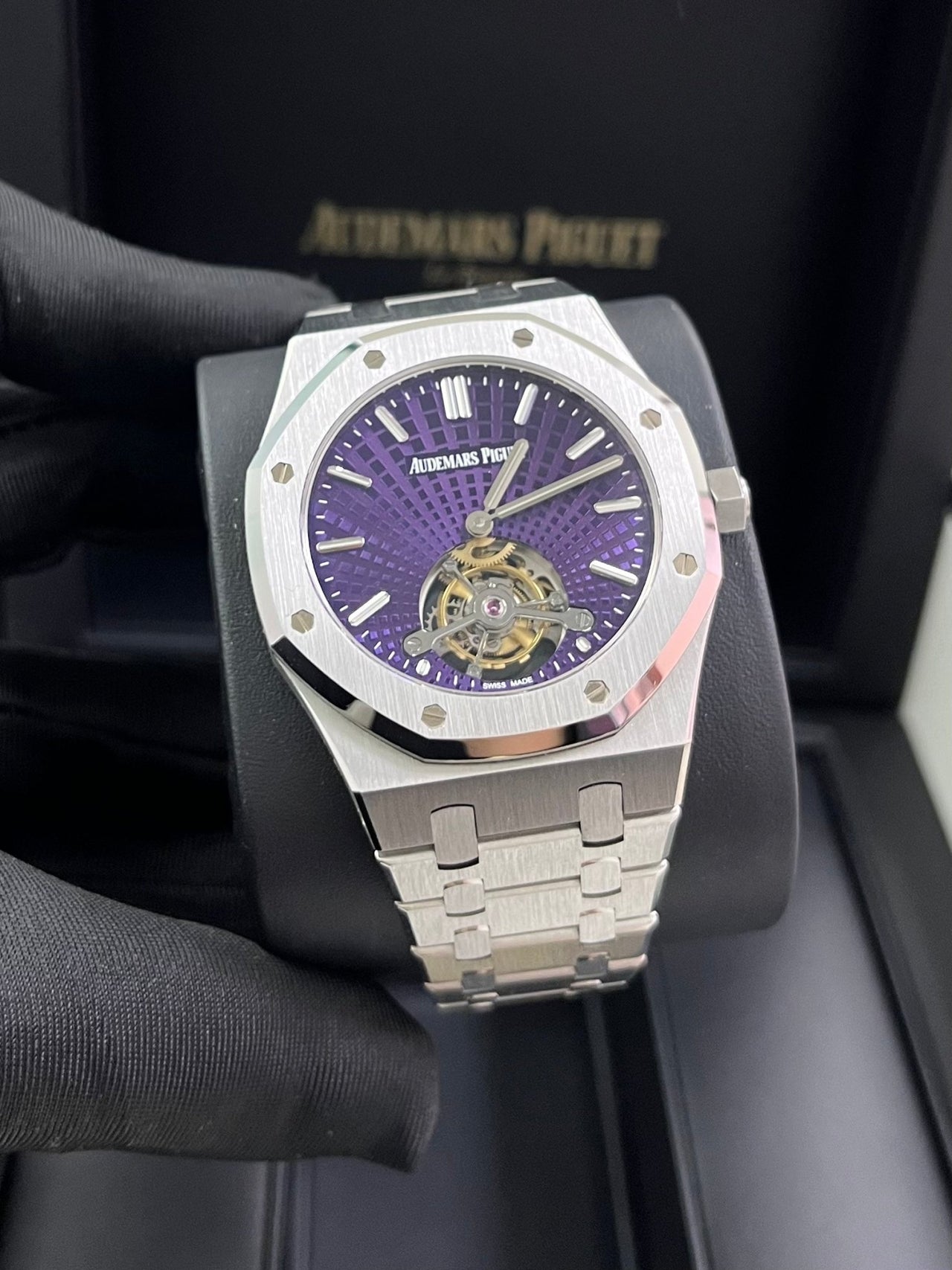 Audemars Piguet Royal Oak Tourbillon Extra-thin 26522ST.OO.1220ST.01 - WatchesOff5th