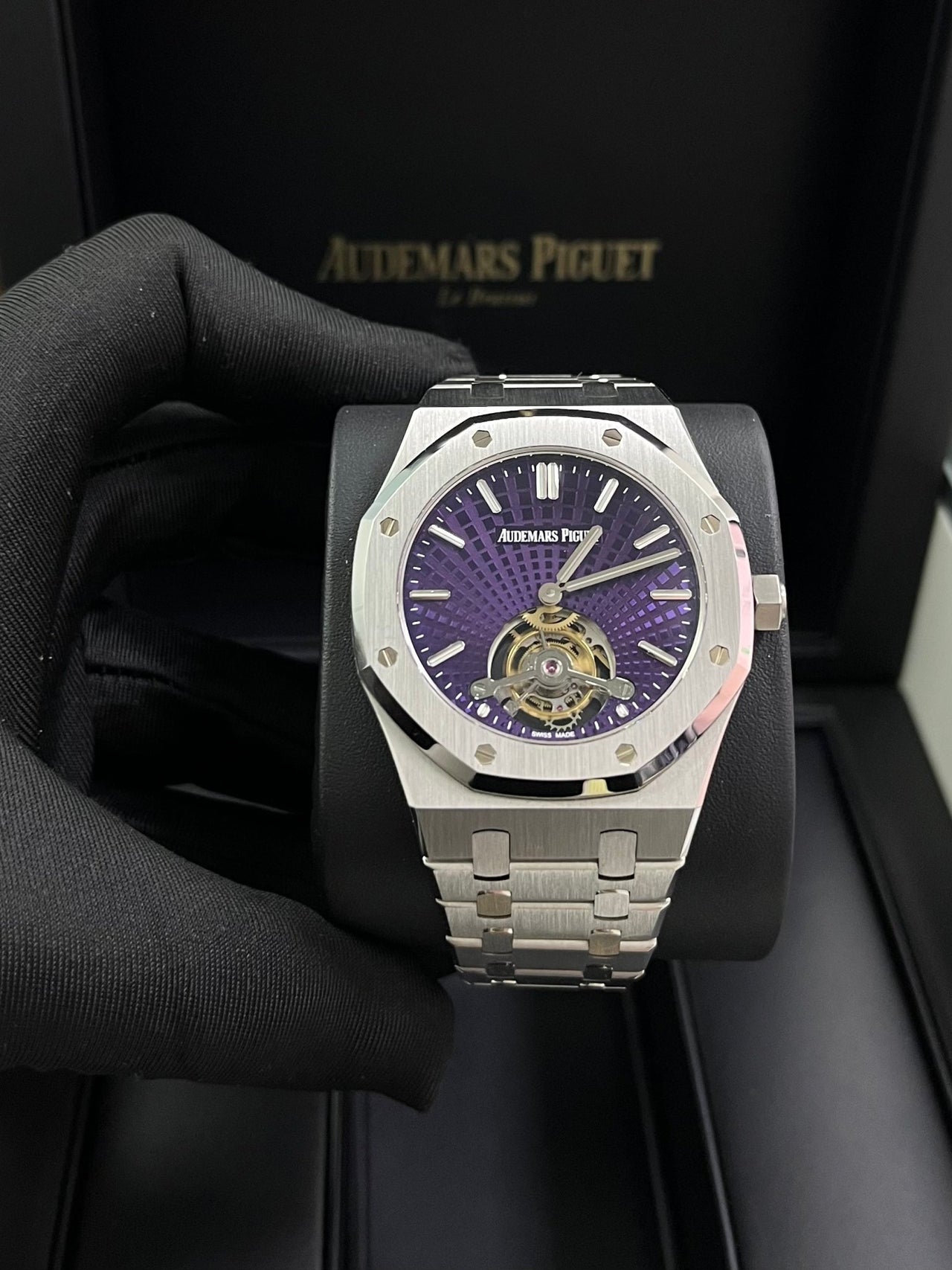 Audemars Piguet Royal Oak Tourbillon Extra-thin 26522ST.OO.1220ST.01 - WatchesOff5th