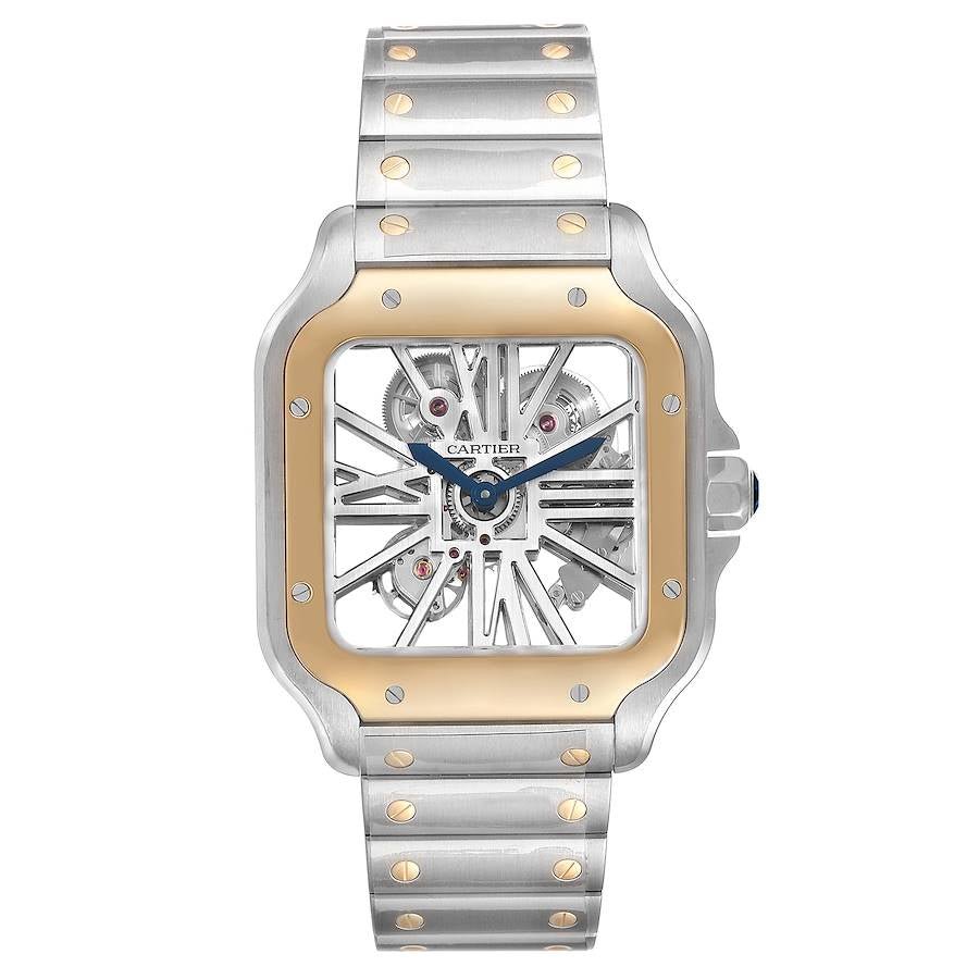 Cartier SANTOS DE CARTIER Skeleton Large WHSA0019 - WatchesOff5th