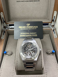 Thumbnail for Girard Perregaux Laureato Skeleton 81015-11-001-11A - WatchesOff5th