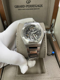 Thumbnail for Girard Perregaux Laureato Skeleton 81015-11-001-11A - WatchesOff5th