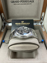 Thumbnail for Girard Perregaux Laureato Skeleton 81015-11-001-11A - WatchesOff5th