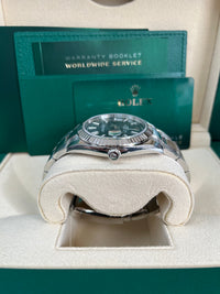 Thumbnail for Rolex Datejust Oyster 41 mm Oystersteel Mint Green Dial Fluted Bezel Oyster Bracelet (Reference # 126334)