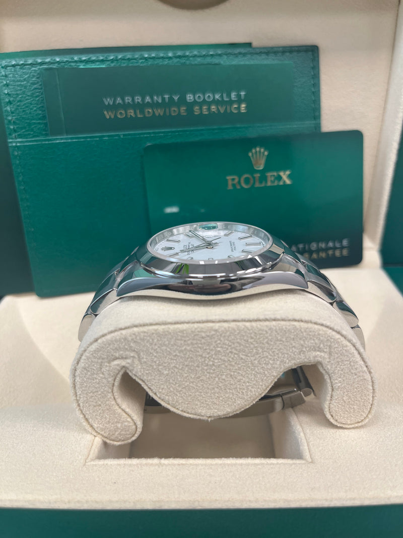 Rolex datejust 2025 41 platinum