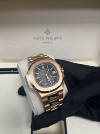 Thumbnail for Patek Philippe Nautilus Rose Gold/ Black Gradient Dial (Ref#5980/1R-001)