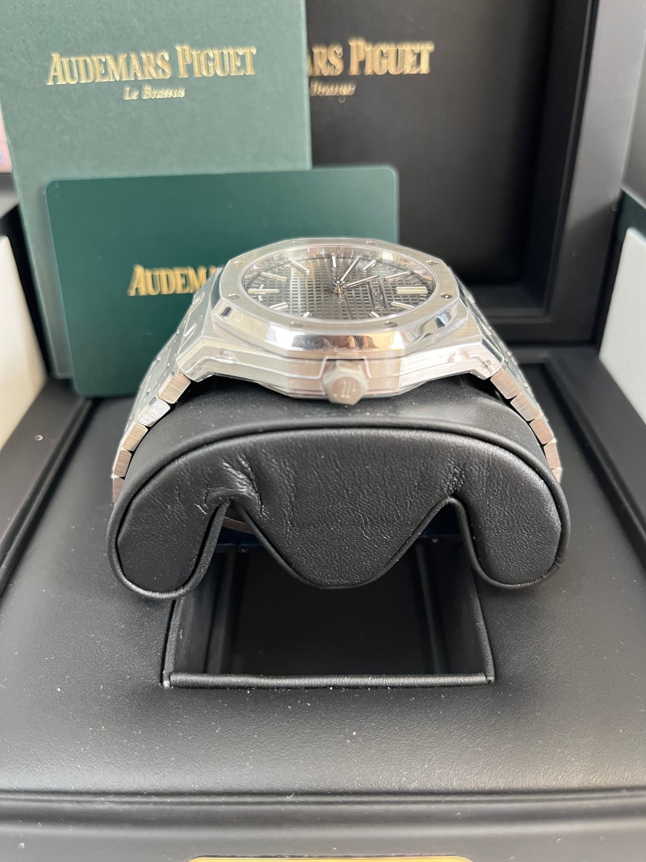 Audemars Piguet ROYAL OAK SELFWINDING "50TH ANNIVERSARY Grey dial 15510ST.OO.1320ST.05