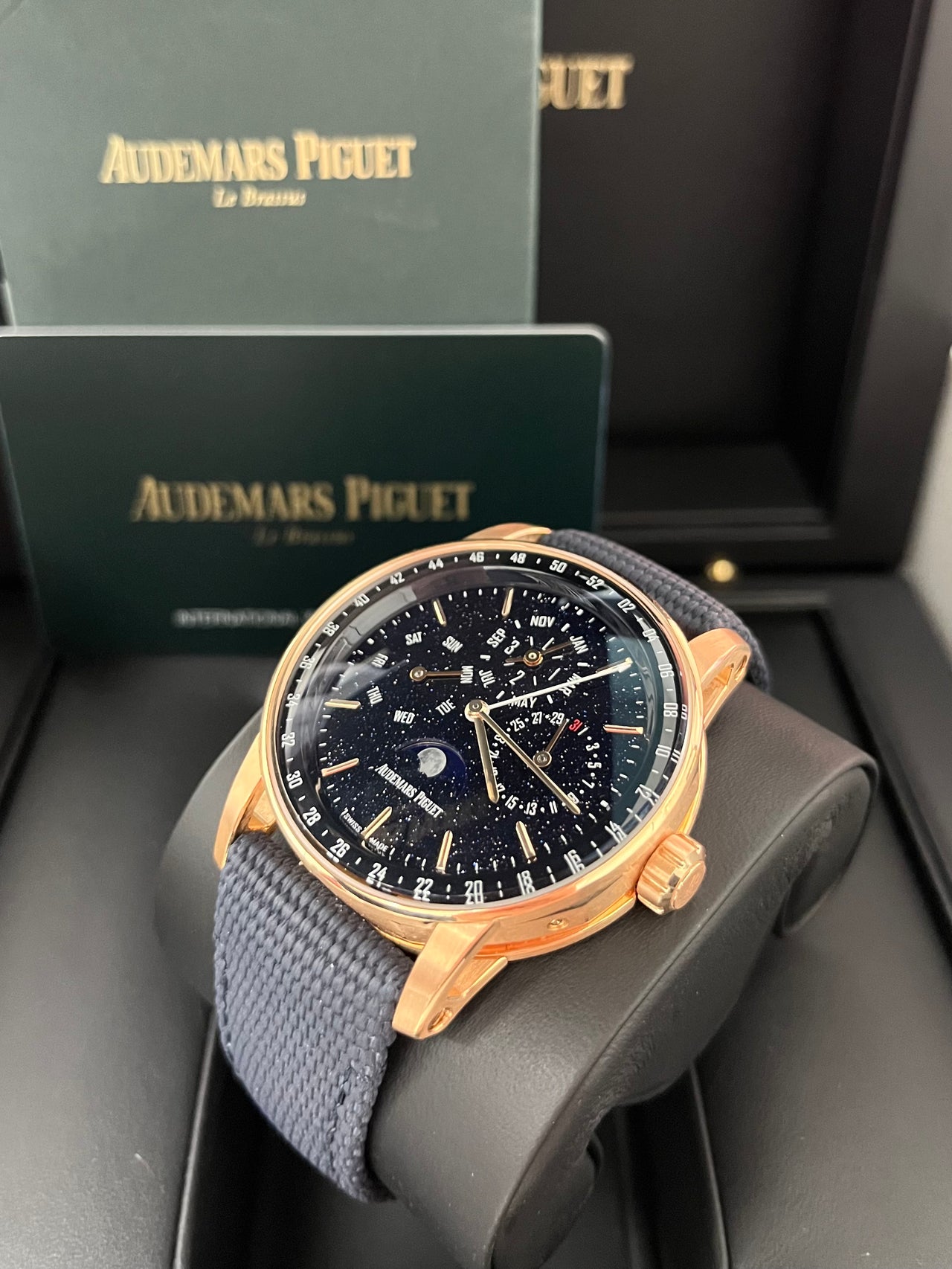 Audemars Piguet Perpetual Calendar Code 11.59 Reference # 26394OR.OO.D321CR.01