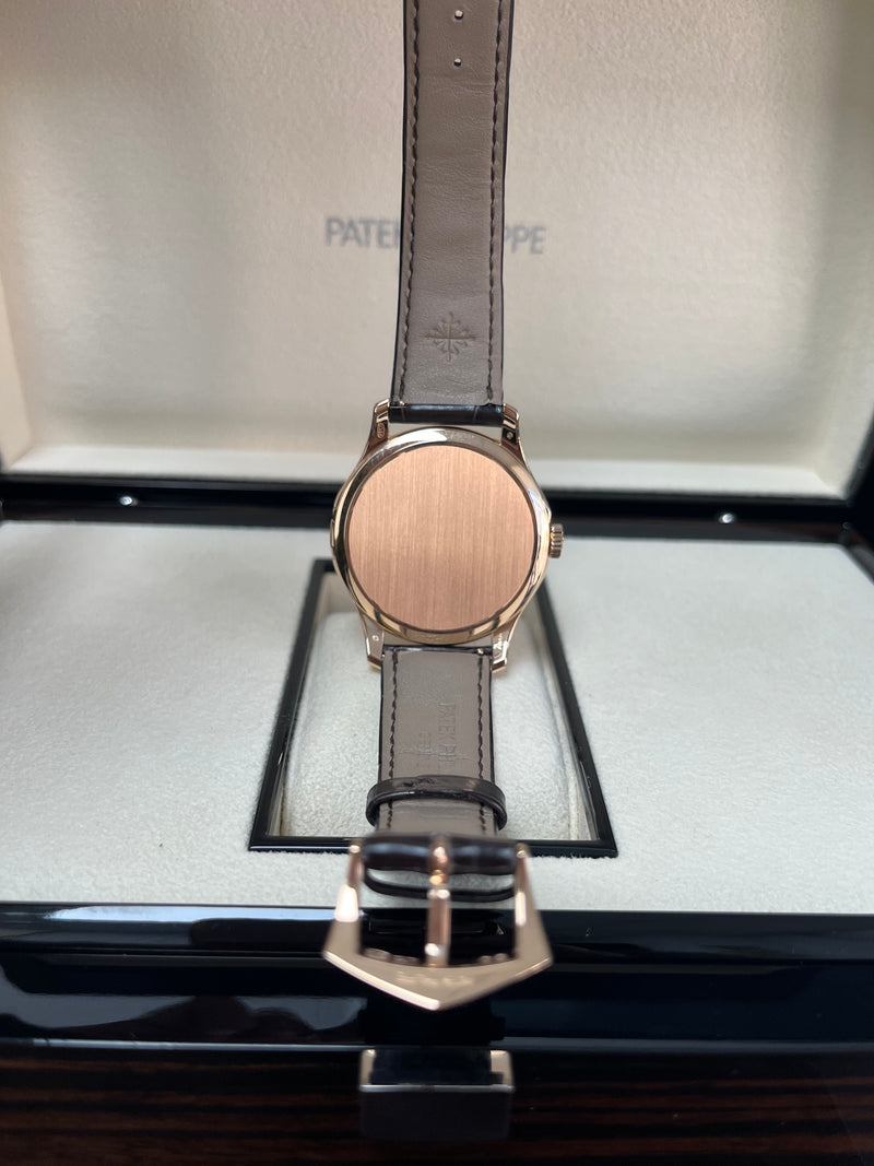 Patek Philippe Calatrava Ivory lacquered Dial (Ref# 5227R-001)
