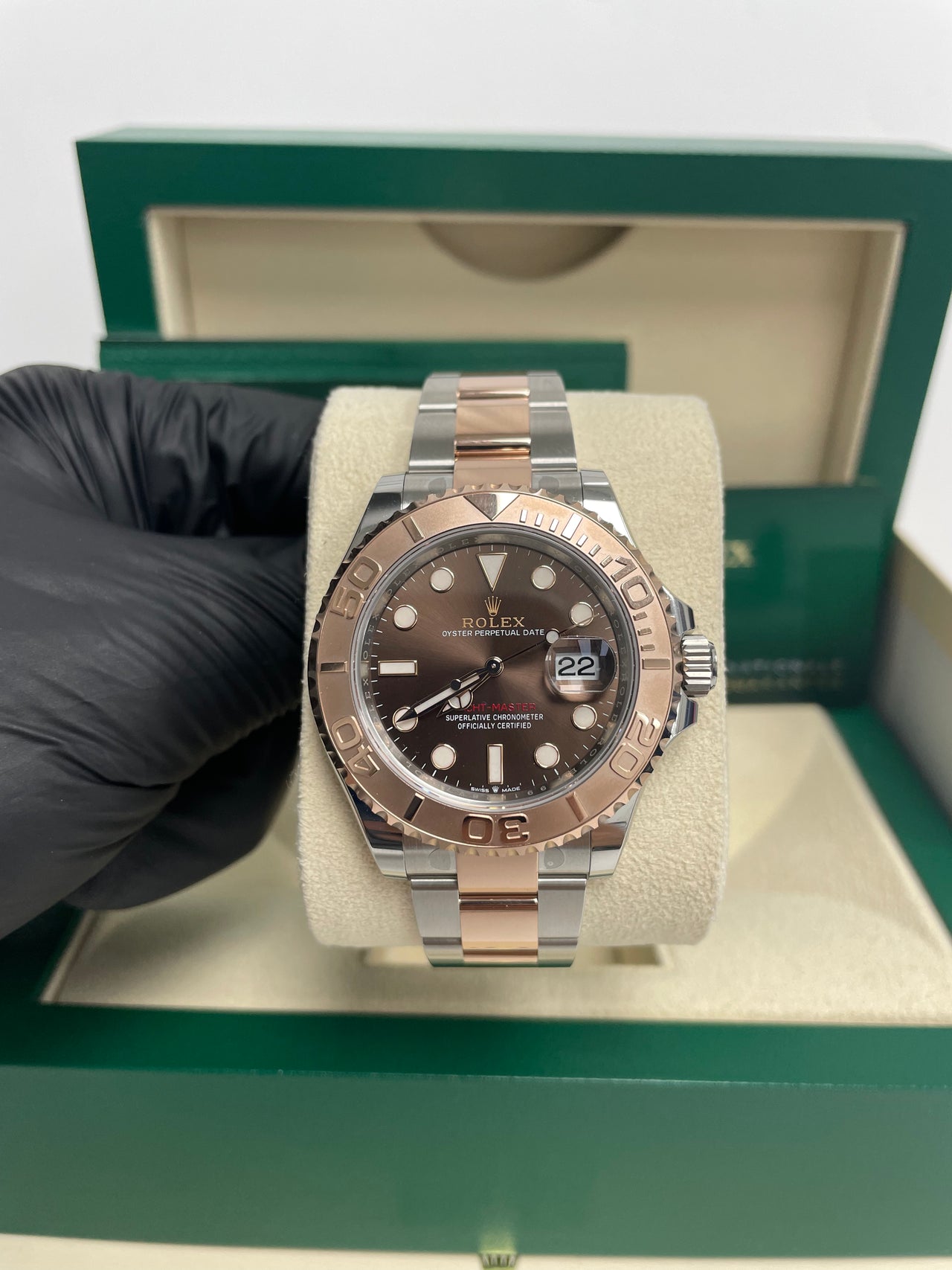 Rolex Steel and Everose Gold Rolesor - watchesoff5th