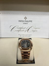 Thumbnail for Patek Philippe Nautilus Rose Gold/ Black Gradient Dial (Ref#5980/1R-001)