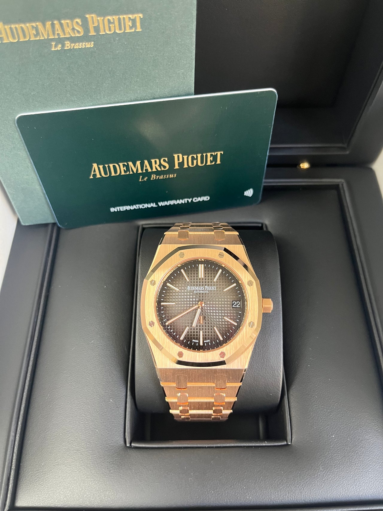 Audemars Piguet Royal Oak Jumbo "JUMBO" EXTRA-THIN Ref. 16202OR.OO.1240OR.02